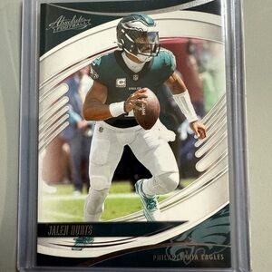 🔥Jalen Hurts Philadelphia Eagles Football Card
